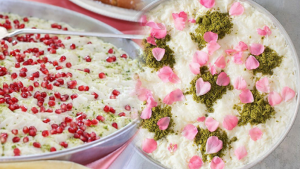 ¿Cuántas calorías tiene Güllaç, gana peso? ¿Cómo hacer un güllaç dietético en casa? Receta de budín de rosas con mucha leche