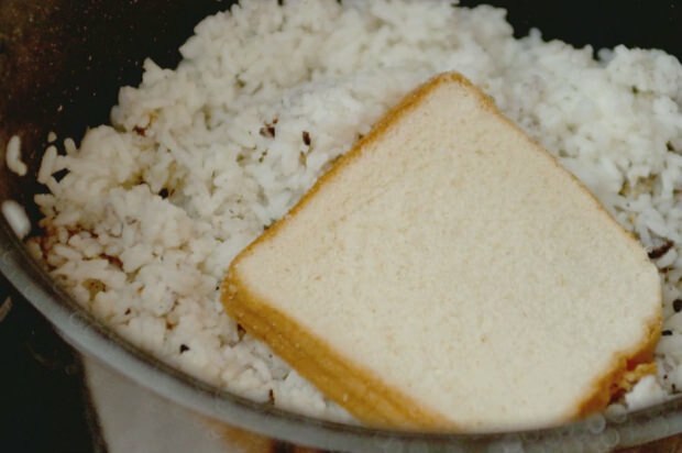 Si pones pan en el arroz ...