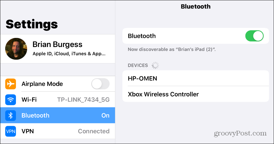 1 controlador Bluetooth iPad Xbox