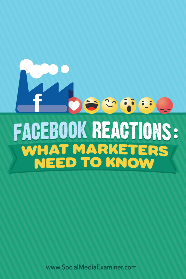Reacciones de Facebook: lo que los especialistas en marketing deben saber: examinador de redes sociales