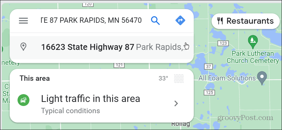 buscar mapas de google