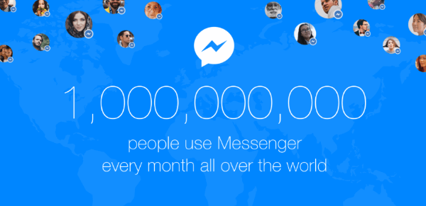 facebook messenger mil millones de usuarios