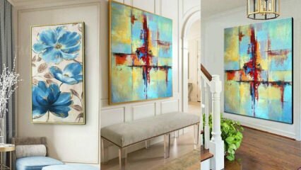 Pinturas decorativas que cambian el aspecto de su hogar.