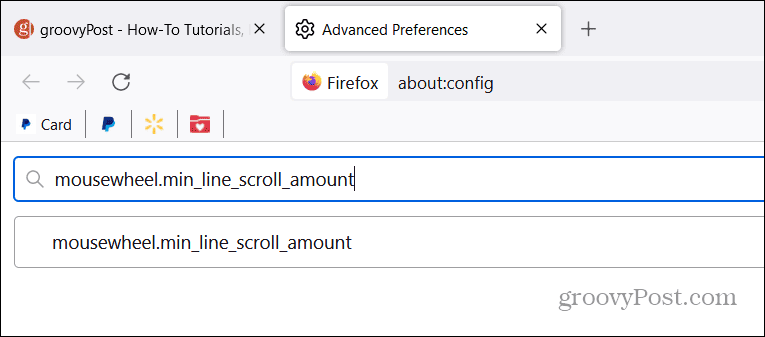 Cambiar la velocidad de desplazamiento en Firefox