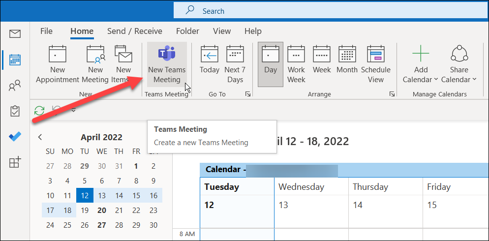 cómo agregar equipos de Microsoft a Outlook