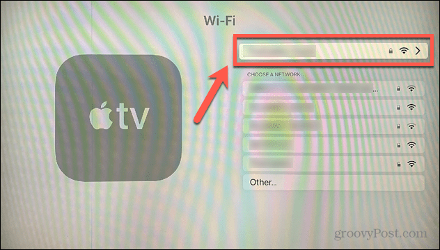 conexion wifi apple tv