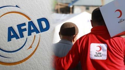 ¿Cómo se puede hacer la donación del terremoto de la AFAD? Canales de donación de AFAD y lista de necesidades de Media Luna Roja...