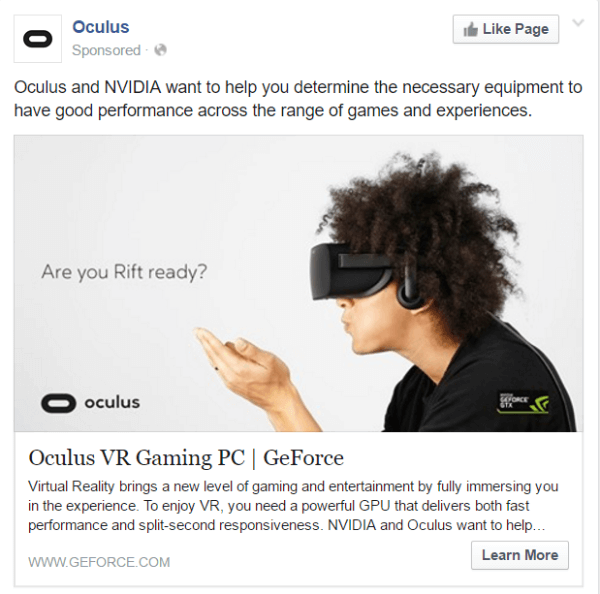 lanzamientos de productos oculus