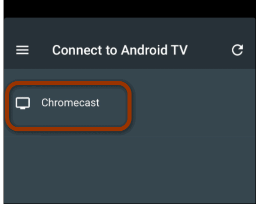conectarse a Chromecast