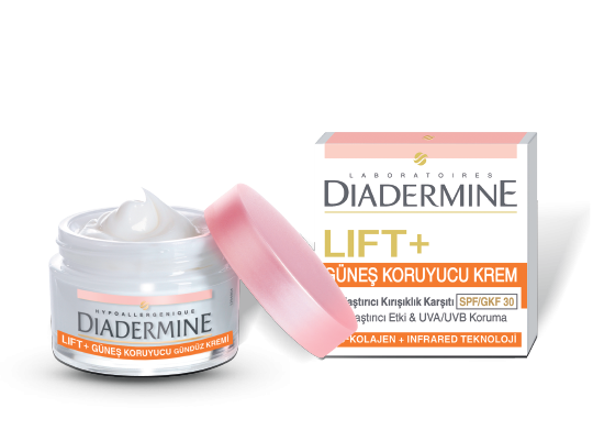 Cómo usar Diadermine Lift + Sunscreen Spf 30 Cream