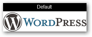 logotipo de wordpress predeterminado