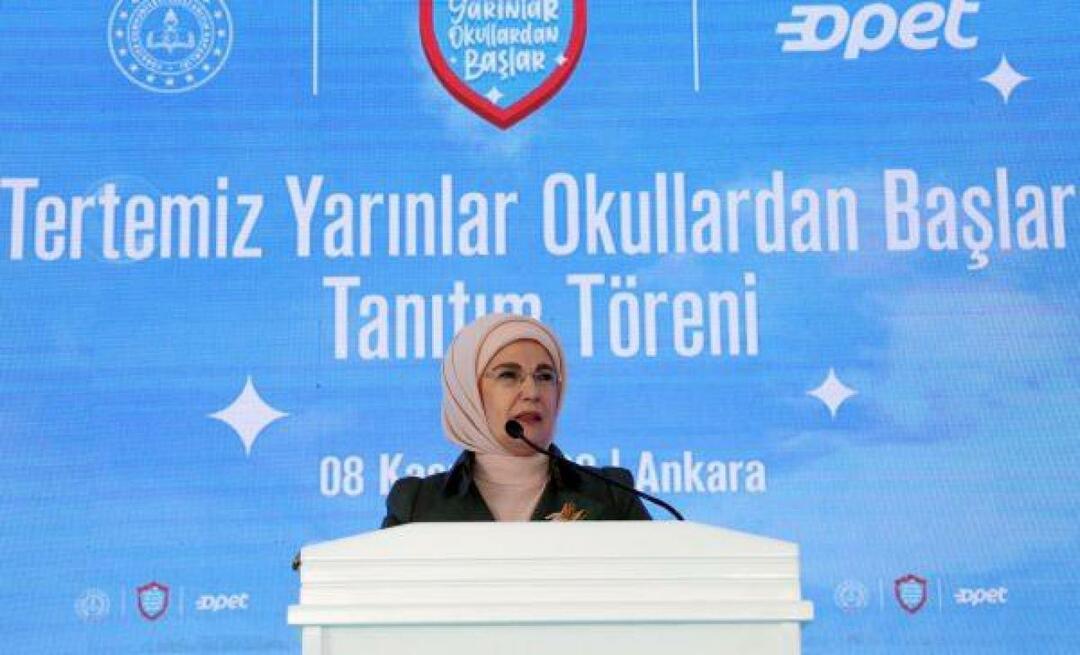 ¡Emine Erdoğan participó en el programa promocional 