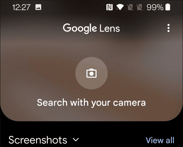 escanear con cámara android