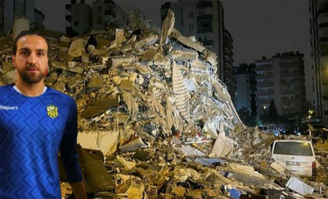 Amargas noticias del área del terremoto: ¡el famoso jugador de fútbol Ahmet Eyüp Türkaslan perdió la vida!