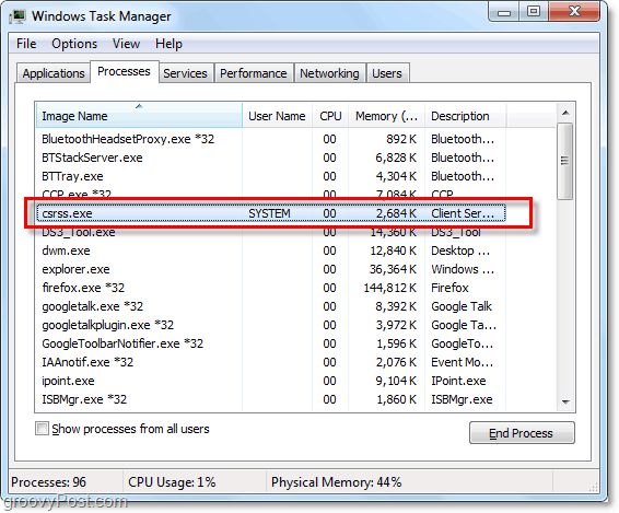 ¿Qué es csrss.exe y es seguro ejecutarse o ser un virus?