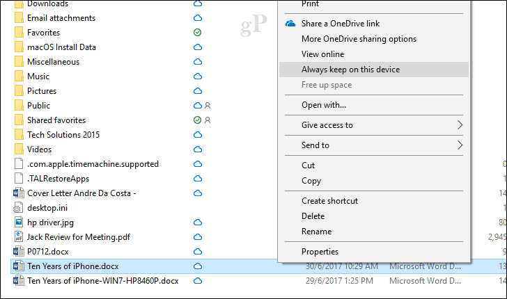 Cómo habilitar y usar archivos OneDrive a pedido en Windows 10