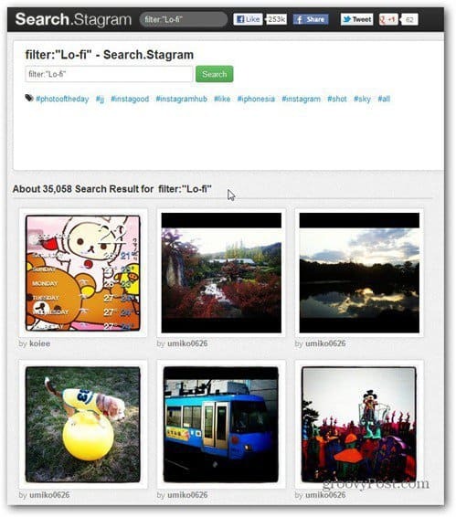 Vea sus fotos de Instagram en su computadora con Webstagram