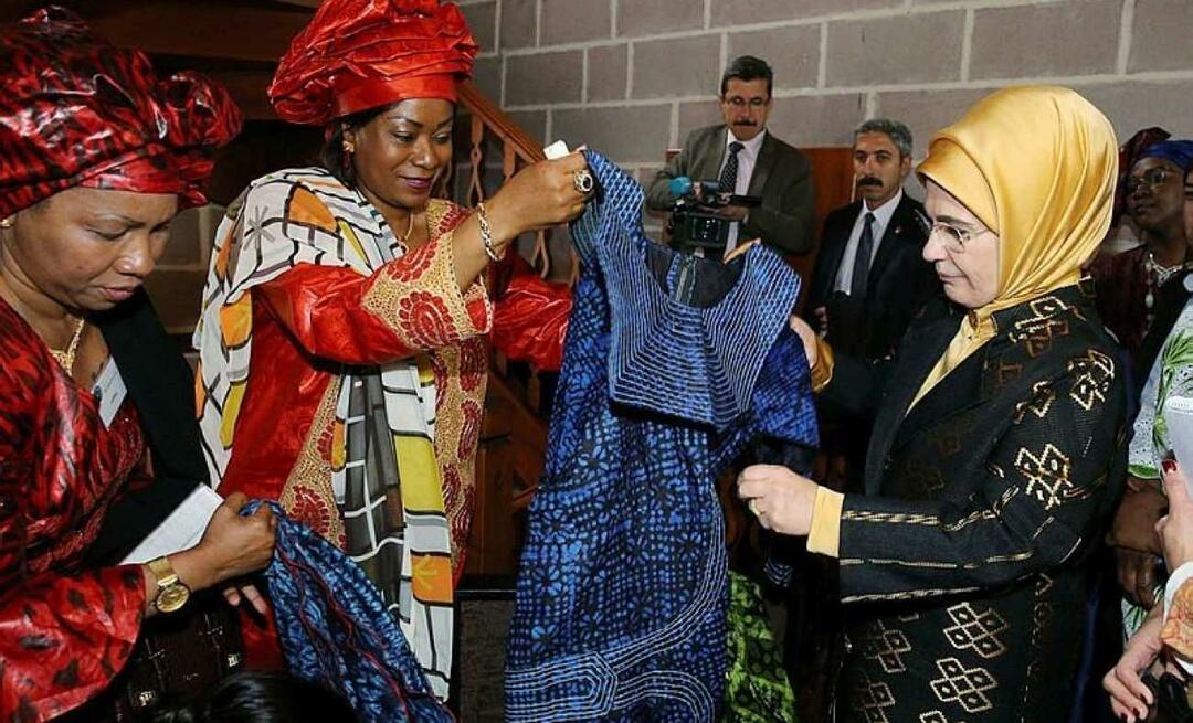 ¡La Primera Dama Erdoğan trajo esperanza a las mujeres africanas! Con el proyecto que apoya...