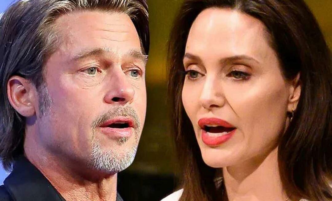 ¡Revelado el correo electrónico secreto de Angelina Jolie a Brad Pitt! 'Sé que no me quieres'