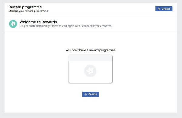Facebook parece estar probando una función de programas de recompensas para Pages.