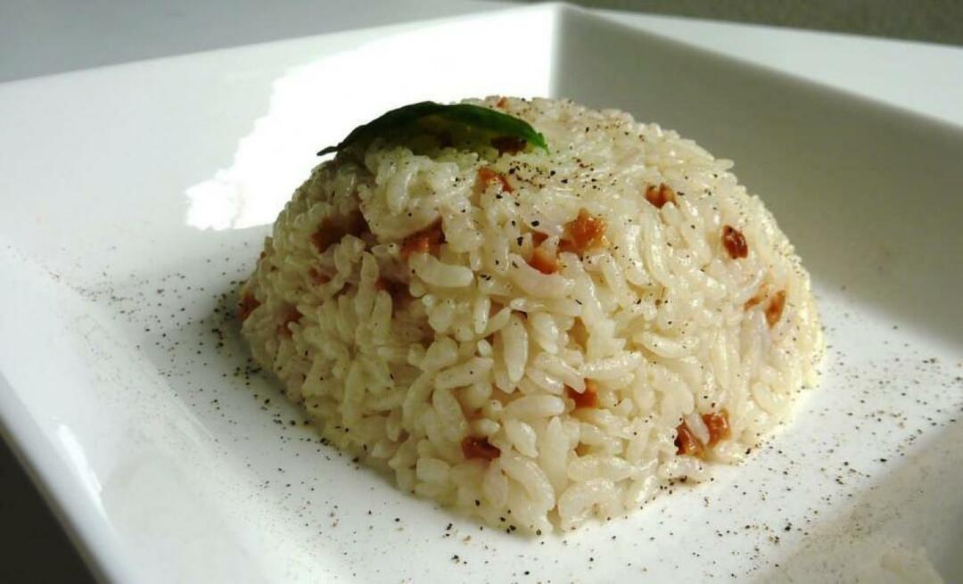 ¿Cómo hacer el pilaf de arroz con mantequilla más fácil? Receta de arroz con mantequilla que huele delicioso