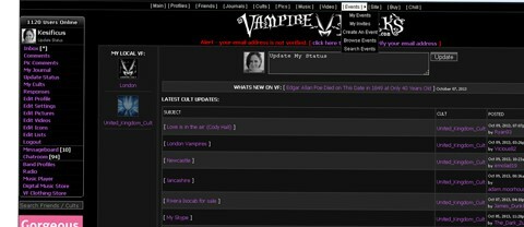 red de monstruos vampiros