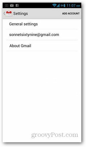 Android gmail agregar cuenta