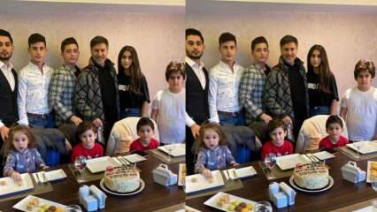 ¡Compartiendo İzzet Yıldızhan junto con sus 9 hijos!