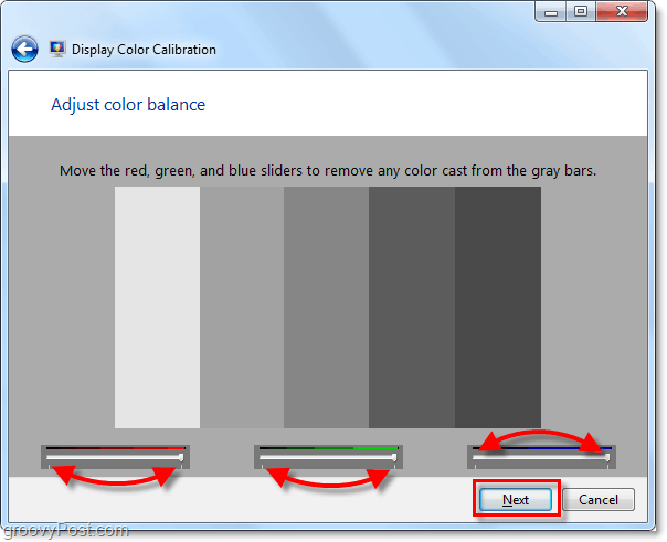 Cómo calibrar el color de la pantalla de Windows 7 con dccw.exe