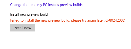 Mensaje de error de compilación de Windows 10
