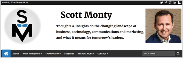 La marca personal de Scott Monty se ha quedado con él.