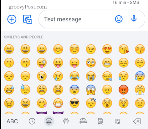 emojis de teclado de manzana verde