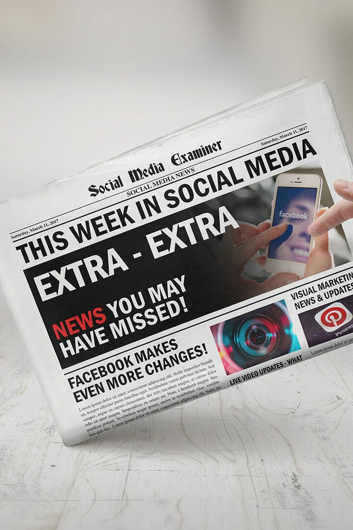 Facebook Messenger Day se lanza a nivel mundial: esta semana en las redes sociales: Social Media Examiner