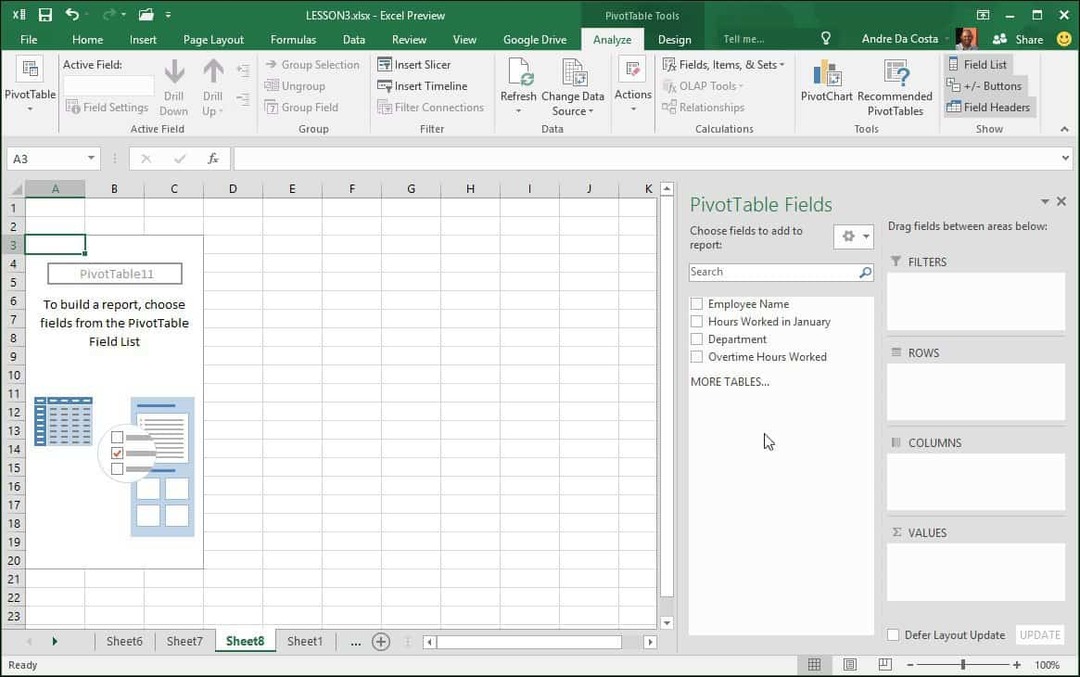 Cómo crear una tabla dinámica en Microsoft Excel