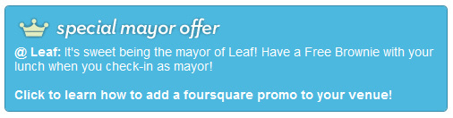 Oferta Foursquare