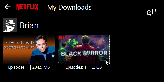 Mis descargas Netflix