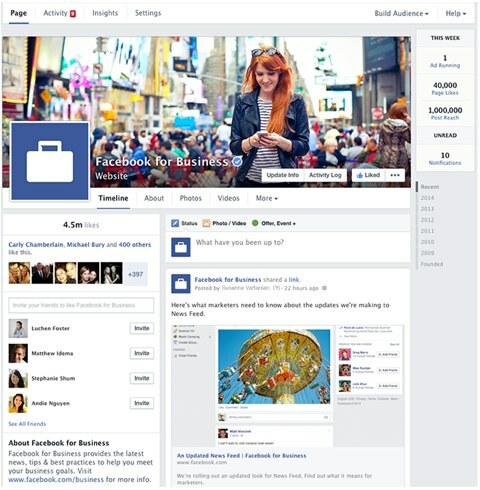 facebook optimizado para empresas