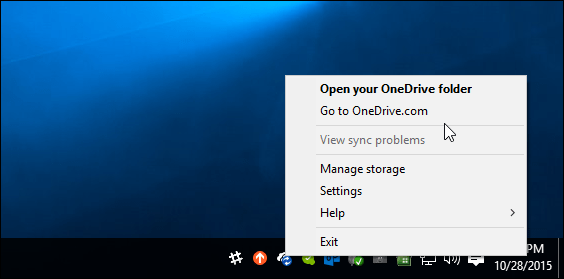 2 barra de tareas de OneDrive