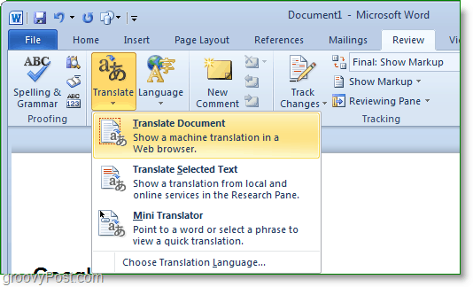 Cómo traducir un documento completo de Microsoft Word al español o cualquier otro idioma