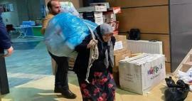 ¡Las tías del Mar Negro cargaron los sacos sin decir nieve e invierno!