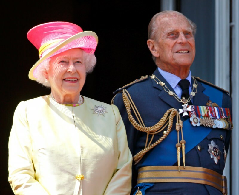 La reina Isabel y el príncipe Felipe