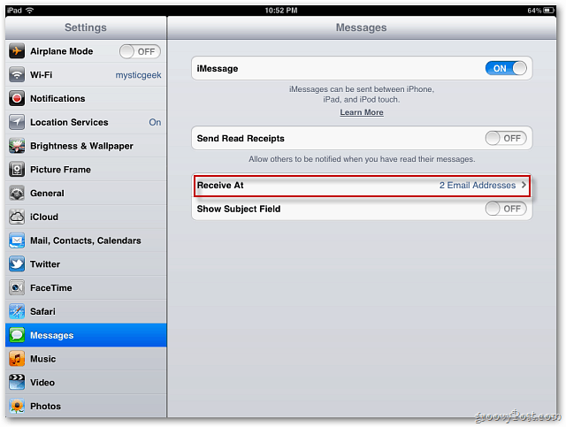 Apple iOS 5: mantenga iMessages sincronizados entre iPhone y iPad