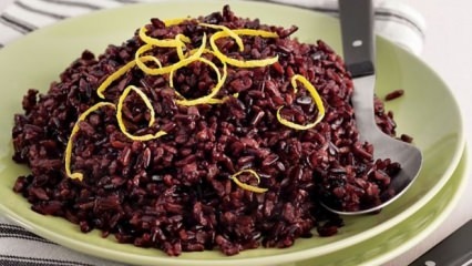 ¿Qué es el arroz negro? ¿Cómo hacer arroz con arroz negro? Técnicas de cocina de arroz negro.