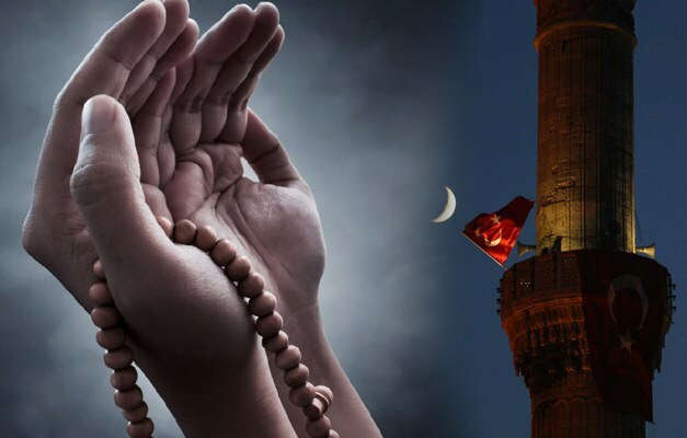 Oración a oración en árabe y turco.