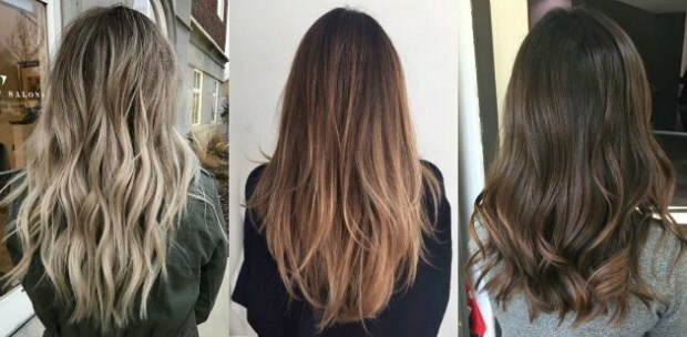 2018 nueva tendencia de cabello cabello brillante con sombreado