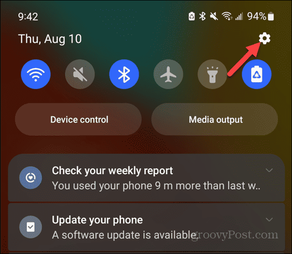 Detener las notificaciones de Android 