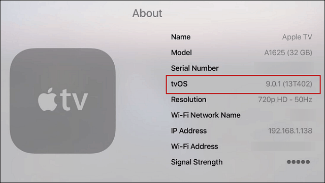 6 Acerca de Apple TV