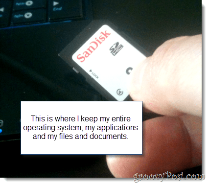  Linux en una tarjeta flash