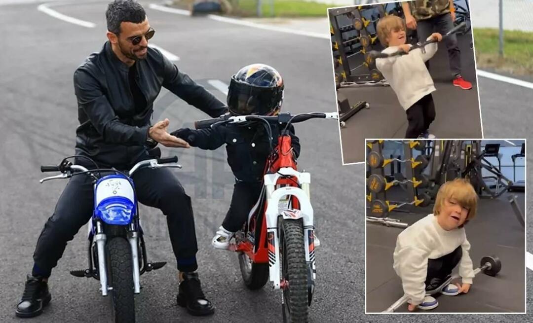 Zayn, el hijo de 4 años de Kenan Sofuoğlu, volvió a sorprender