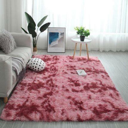Decoración de alfombras de rosas secas 
